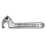 Larcele Crescent Hook Wrench for Nut, Side Adjustable Spanner YYBS-01 (Square Head,1 1/4-3inch(32-76mm))