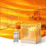 Sensory Lights for Bedroom, 18 Colors Aurora Table Lamps for Bedroom,10 Brightness Remote+Timer Northern Lights Projector, Night Light Projector, Gifts for Girl Women