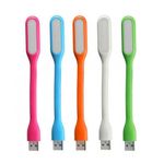 Ewayz 5pcs Mini USB LED Light Lamp, Portable & Bendable Silicone Night Lamp Reading Light for Power Bank PC Laptop Computer and Other USB Devices with 360º Adjustable Angle