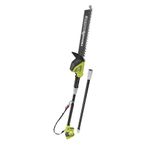 Ryobi ONE+ 18V OPT1845 Cordless Pole Hedge Trimmer, 45cm Blade (Body Only), Green, Black