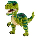 LULUFUN Dinosaur Building Blocks Kit, DIY Mini Building Blocks Toys,Dinosaur Toy, Gift for Adults and Children (Velociraptor)