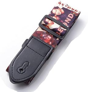 Guitar Strap for Acoustic and Electric Guitars(FLOWER)