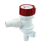 Rule 403FC Livewell/Baitwell Pump, Tournament Series, Removable Motor Cartridge, 800 GPH, 12 Volt,White/Red