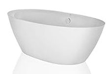 Empava 71" Luxury Freestanding Bathtub Soaking SPA Tub by Empava – Modern Stand Alone Bathtubs with Custom Contemporary Design