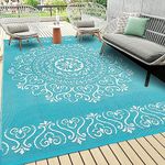 Pauwer Waterproof Outdoor Rug 5'x8'