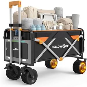 FollowFit AI Vision Auto-Follow Electric Wagon