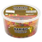 Haribo Gold Gummy Bear 1kg sweets party tub