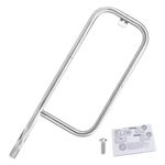 GFTIME 52CM 41862 Grill Burner Tube Replacement (Screw included) for Weber Q200 Q220 Q2000 Q2200 Gas Grill, Burner Pipe Spare Parts