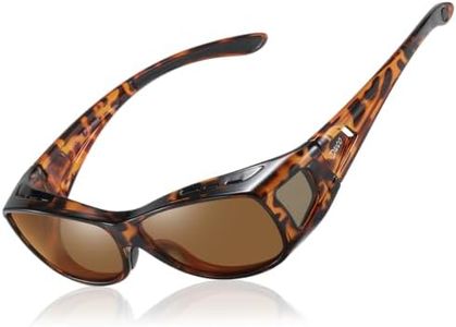 DUCO Polarized Fitover Sunglasses for Men Women