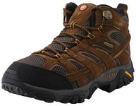 Merrell Men's Moab 2 Mid Waterproof Hiking Boot, Earth, 9 M US