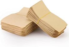 100 Pack Mini Envelopes Kraft Paper