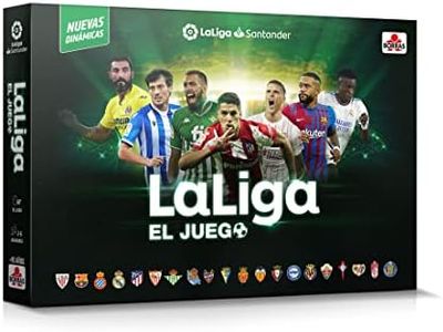 Borras - El Juego de La Liga 2021/22. Juego de Mesa de Estrategia basado en la Liga, El Juego de Mesa para los Amantes del fútbol, A Partir de 10 años (19175)
