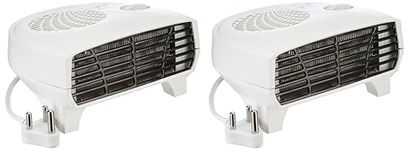 Orpat OEH-1220 2000-Watt Fan Heater (White) (Pack of 2)