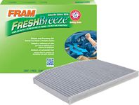 FRAM Fresh Breeze Cabin Air Filter Replacement for Car Passenger Compartment w/Arm and Hammer Baking Soda, Easy Install, CF11639 for Select Chevrolet and Pontiac Vehicles