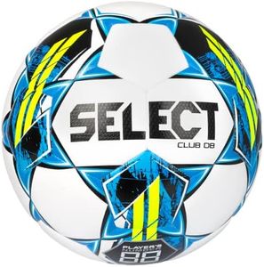 Select Club DB V22 Soccer Ball, White/Blue, Size 4