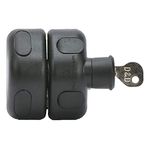 D&D Technologies MagnaLatch MLSPS2L Magnetic Pool & Child Safety Gate Lock & Latch (Side Pull, Key-Lockable)