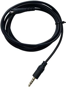 Mars Fox HEADSET to 4-POLE 3.5MM Audio Cable for SteelSeries Arctis 3, Arctis Pro Wireless, Arctis 5, Arctis 7, Arctis Pro Gaming Headset 1.5meters