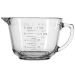 DEXAM Anchor Hocking Batter Bowl, 2.0 Litre Tempered Glass