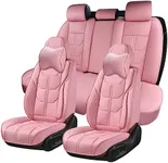 BWTJF Pink Car Seat Covers, Full Se