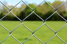 Fencing Chain Link Net For Fencing Mesh D Fence Wire Height 5 Feet/Length: 50 Feet Diameter:2.6 Mm Size 4X4 Inches Ideal For Fencing(12 Gauge Wire), Electric Blue