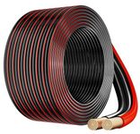 FEDUS 16 Gauge/AWG Speaker Wire Oxygen-Free Copper 2 Conductors Audio Speaker Cable for Car Speakers Stereos, Subwoofer, Home Theater Speakers, HiFi Surround Sound (100 METER, RED+BLACK)