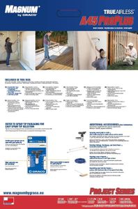 Graco Magnum ProPLUS Paint Sprayer – Professional Airless Paint Gun