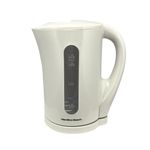 Hamilton Beach Essential Plastic Kettle, 1.7L, Boil Dry Protection, Detachable Filter, Ergonomic Design, Pull Lid, Makes 7 Cups, Auto Shut Off, Water Level Window - HB1107C, Cream