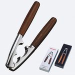 Westmark Nutcracker, Monopol Edition, With Wooden Handles, Length: 18.1 cm, Die-Cast Zinc, Estetico, Silver/Brown, 16803380