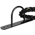 KOMODO Battle Rope Anchor - Floor Wall Steel Weighted Mounting Point for Strength Muscle Fitness Gym Training