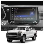 CDEFG for 2023 2024 2025 Chevy Colorado Screen Protector for 2023-2025 Colorado WT LT Trail Boss 11.3 Inch Display Screen Protector Foils Navigation Touch Screen Protective Film