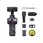 Insta360 Luna Ultra Creator Bundle - 8K Vlogging Camera with Dual Leica Lenses, 12× Zoom, 1" Sensor, Detachable 2" Touchscreen, Triple AI Chip, Pocket Gimbal Camera for Vlog Photography