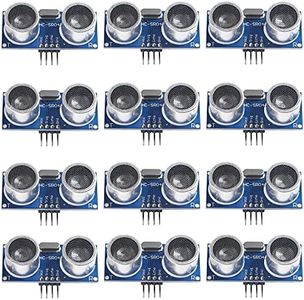 12pcs HC-SR04 Ultrasonic Sensor Distance Module for Nano Robot XBee ZigBee by ElecRight for Ultrasonic Proximity Sensors Motion Detectors (12PCS)