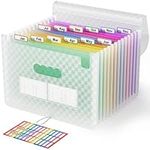 ABC life 12 Pockets Accordion File 