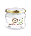 Coconutty Raw Extra Virgin Coconut Oil, 300ml - Cold Pressed, Glass Jar, 100% Natural for Hair, Skin & Cooking (300ml)