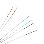 BeadSmith ColorEYES Beading Needles, Size #10, #11, #12, 1 Pack of 6, Assorted