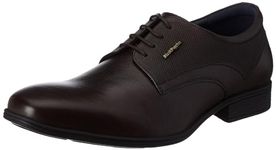 Hush Puppies Mens Boston Derby E 23 Dark Brown Formal Shoes - 8 UK (8254007)