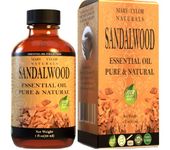 Sandalwood Essential Oil (1 oz), Premium Therapeutic Grade, 100% Pure and Natural, Perfect for Aromatherapy, and Much More by Mary Tylor Naturals