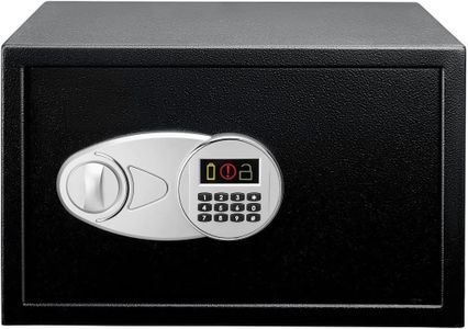 Amazon Basics Steel Security Safe with Digital Keypad, 34L – Black