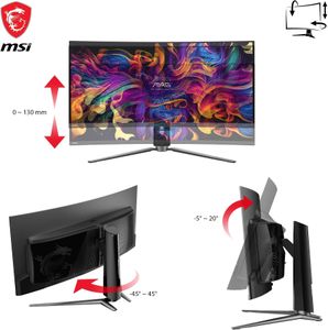 MSI 34" QD-OLED Gaming Monitor – MAG 341CQP UltraWide Display