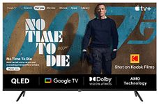 Kodak 164 Cm (65 Inches) Matrix Series 4K Ultra Hd Smart QLED Google Tv 65Mt5033, Black