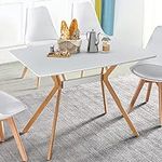 Lecut Dining Table with MDF Top and
