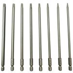 YDLQWCZ Long Screwdriver Bit Sets (8Pcs Torx Head (150mm)
