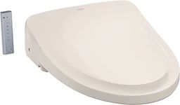 TOTO SW3054#12 S550e Washlet Electronic Bidet Toilet Seat with Ewater+ and Auto Open and Close Classic Lid, Elongated, Sedona Beige