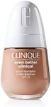 Clinique Even Better Clinical Serum Full Coverage Hydrating Foundation Broad Spectrum SPF 25 With Vitamin C, Salicylic Acid + Hyaluronic Acid For Oily Skin Types, Porcelain Beige