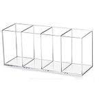 Acrylic Pen Holder 4 Compartments C