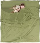 JAICOM Sleeping Bag Liner - Travel Sheet & Adult Sleep Sack, Lightweight Double Travel Sheet Camping Sheets for Backpacking, Hotels & Hostels, Outdoor