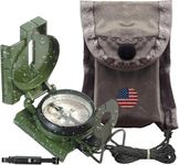 Cammenga Olive Drab Genuine Military Lensatic Phosphorescent Compass