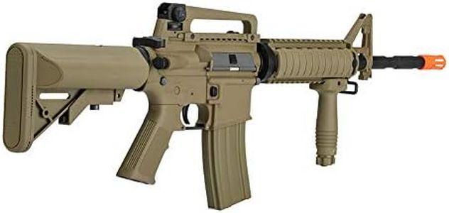 Lancer Tactical Gen 2 Upgraded RIS LT-04 AEG Metal Gear Airsoft Gun, Dark Earth, 32"