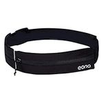 Eono Water Resistant Running Belt with Adjustable Elastic Strap, Large Capacity Running Waist Pack for Workouts, Exercise, Cycling, Walking, Travel & Outdoor Activities