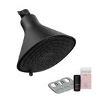 Canopy | Filtered Showerhead | High-Pressure Shower Water Filter System To Remove Contaminants From Your Water | For Stronger & Healthier Scalp, Hair, & Skin | Easy, Tool-Free Install - Black